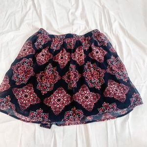 Patterned skirt